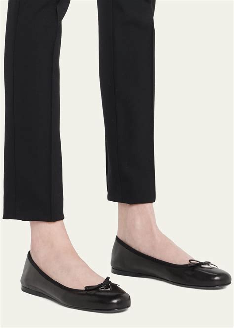 ballerine prada 2020|Prada Napa Lambskin Leather Bow Ballerina Flats .